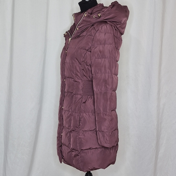 Cole Haan Women's Signature Merlow Oversized Hood Down Coat Parka - Size S - Picture 3 of 16